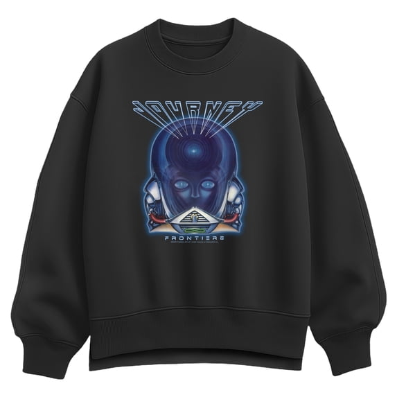 Journey - Frontiers - Women's Oversized Fleece Crew Sweatshirt