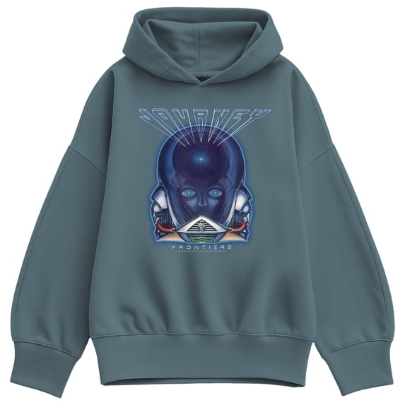 Journey - Frontiers - Women's Oversized Fleece Hoodie Sweatshirt