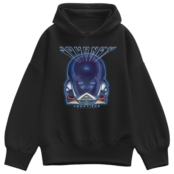 Journey - Frontiers - Women's Oversized Fleece Hoodie Sweatshirt