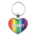 thumbnail image 1 of Journey I Love Name Heart Metal Key Chain, 1 of 1