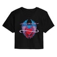 thumbnail image 1 of Journey - Infinity Heart Wings - Juniors Cropped Graphic T-Shirt, 1 of 4