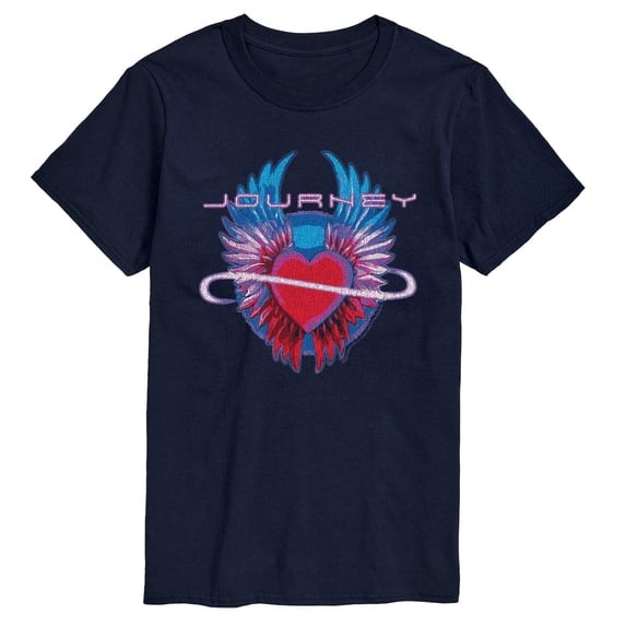 Journey - Infinity Heart Wings - Men's Short Sleeve Graphic T-Shirt