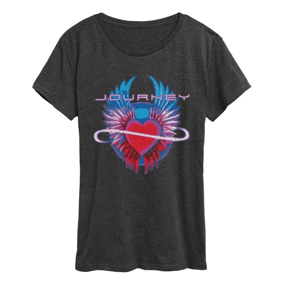 Journey - Infinity Heart Wings Women's Short Sleeve Graphic T-Shirt