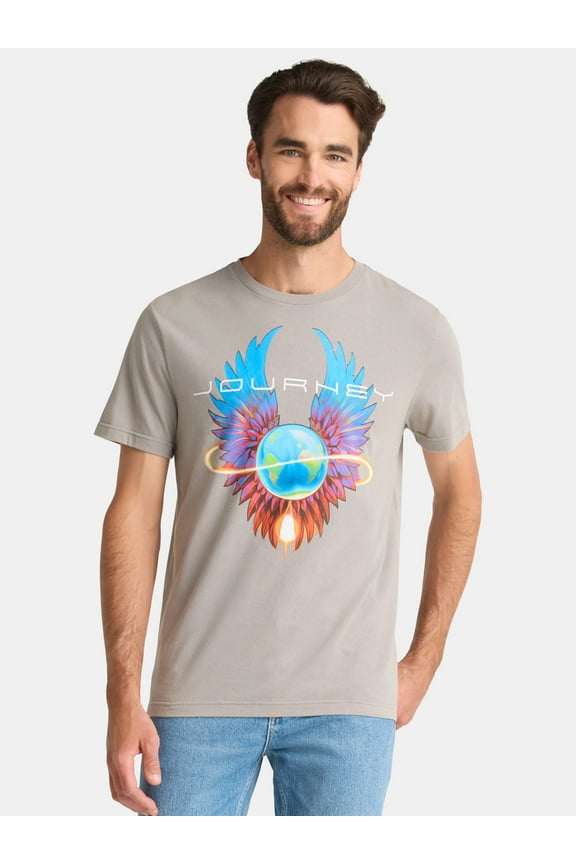 Infinity Wings Men's and Big Men's Graphic Tee, Sizes S-3XL