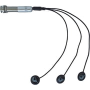 Journey Instruments Passive Piezo Acoustic Pickup - EP001K Three Balanced German-made Passive Pickup Elements - Piezo Pickup for Acoustic Guitars Ceramic