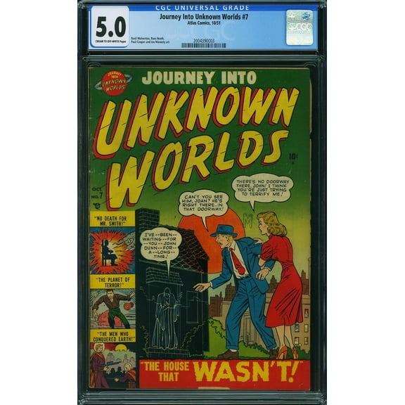 Journey Into Unknown Worlds #7 - CGC 5 Comic Book