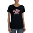 thumbnail image 1 of Journey Is The Reward T-Shirt Women -Smartprints Designs, Female x-Large, 1 of 4