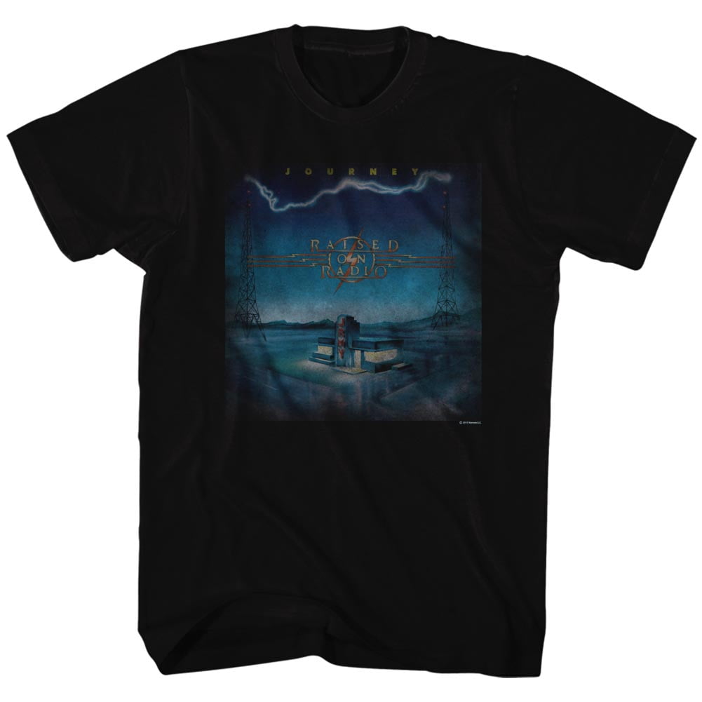 Journey Raised On Radio Shirt Vintage 80s Journey Tour Tee Shirt
