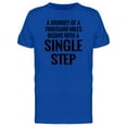 thumbnail image 1 of Journey Of Thousand Miles Phrase Tee Men's -Image by Shutterstock, 1 of 2