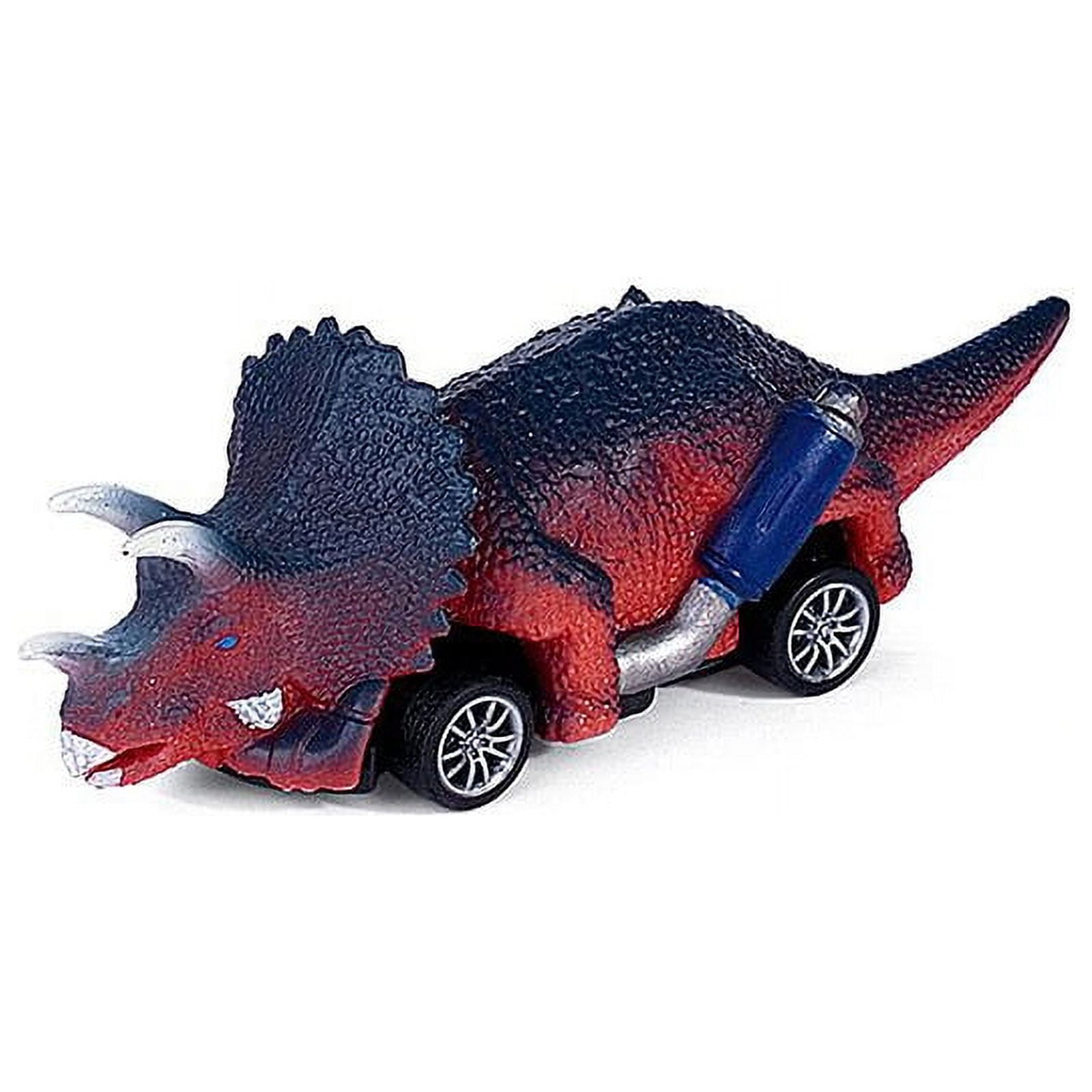 Journey Pull Back Dinosaur Car Toy Cartoon Animals Vehicles Model
