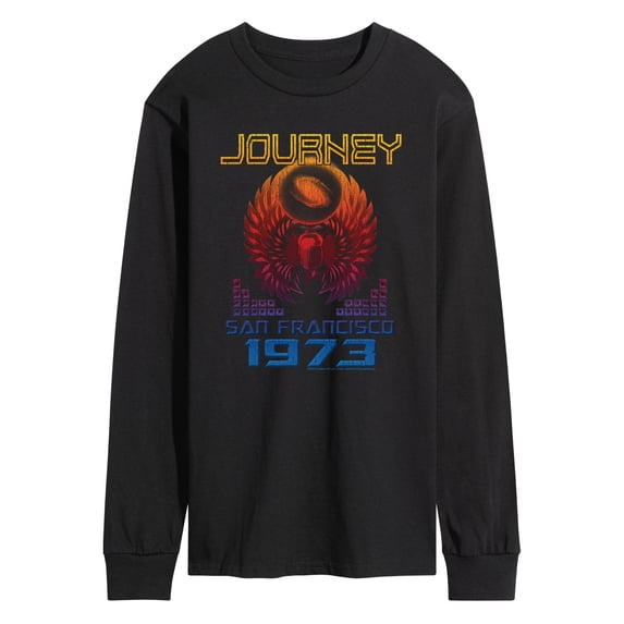 Journey - San Francisco 1973 - Men's Long Sleeve Graphic T-Shirt