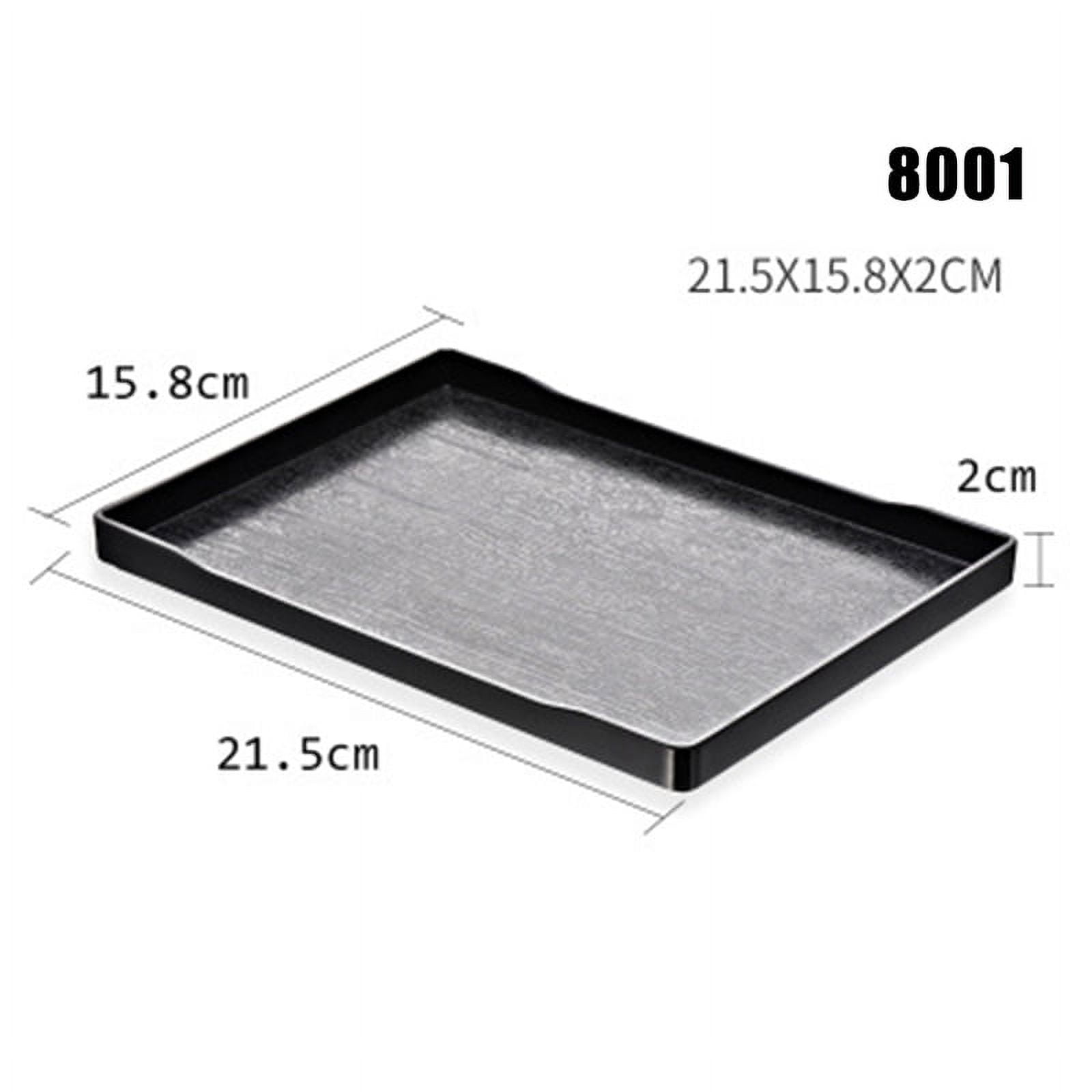 Journey Serving Tray Rectangular Plastic Tray Food Serving Trays for Restaurant Home Hotel Trays
