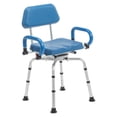 thumbnail image 1 of Journey SoftSecure 360 Degree Rotating Shower Chair, Padded Swiveling Foam Bathtub Seat, 1 of 5