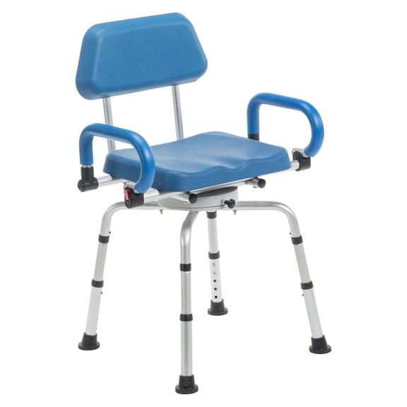Journey Health & Lifestyle Shower Stool - 360 Degree Rotating Padded Seat
