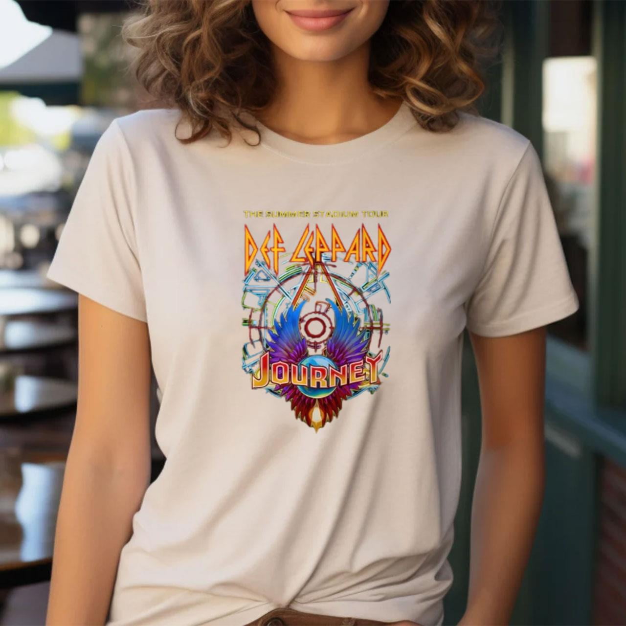 Journey Summer Stadium Tour 2024 Shirt, Journey Tour TShirt, Def