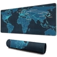 thumbnail image 1 of Journey Through Your Game: World Map Mouse Pad - Non-Slip Base, Stitched Edges, Extended XXL (31.5x11.8 Inch), 1 of 7