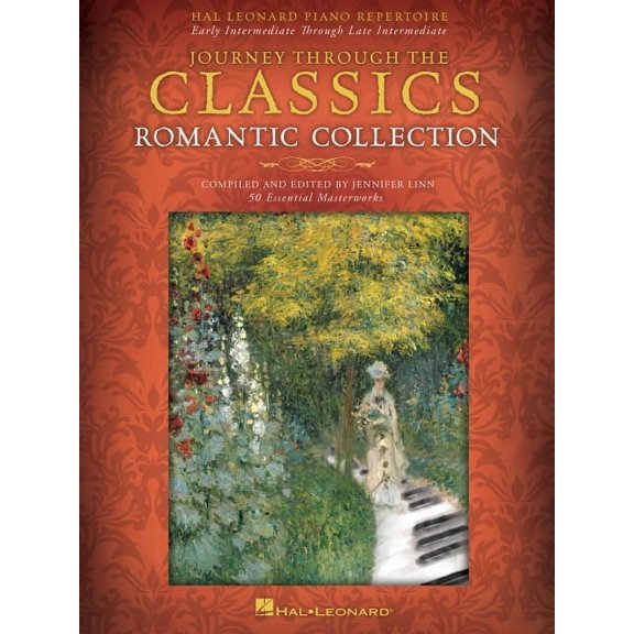 Journey Through the Classics - Romantic Collection: 50 Essential Masterworks Compiled & Edited for Piano Solo by Jennife, (Paperback)