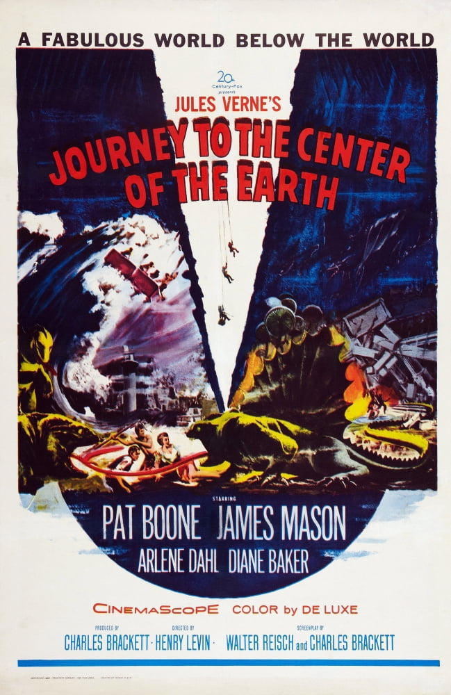 Journey To The Center Of The Earth Canvas Art - (24 x 36)