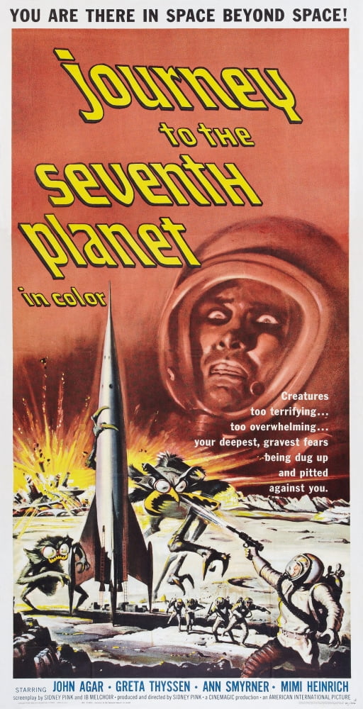 Journey To The Seventh Planet Canvas Art - (11 x 17)