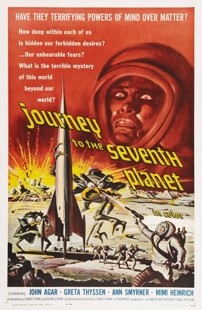 Journey To The Seventh Planet U Canvas Art - (11 x 17)