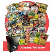 Journey Together TCG Pokemon Compatible Random Assortment Bundle || Ultra Rare + 30 Random Cards + Dan123yal Deck Box
