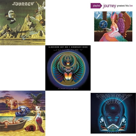 Journey & Trial By Fire & Captured & Playlist: Journey Greatest Hits Live & Frontiers [CD Bundle]