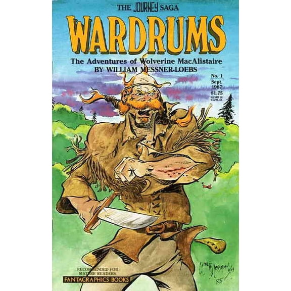 Journey: Wardrums #1 VF ; Fantagraphics Comic Book