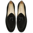 thumbnail image 1 of Journey West Men's Vintage Loafers For Men Belgian Loafers Slip-on Loafer Penny Loafer Casual Loafers Black US 9, 1 of 6