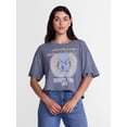 thumbnail image 1 of Journey Women's Cropped Front Back Graphic Band Tee, Sizes XXS-4X, 1 of 5