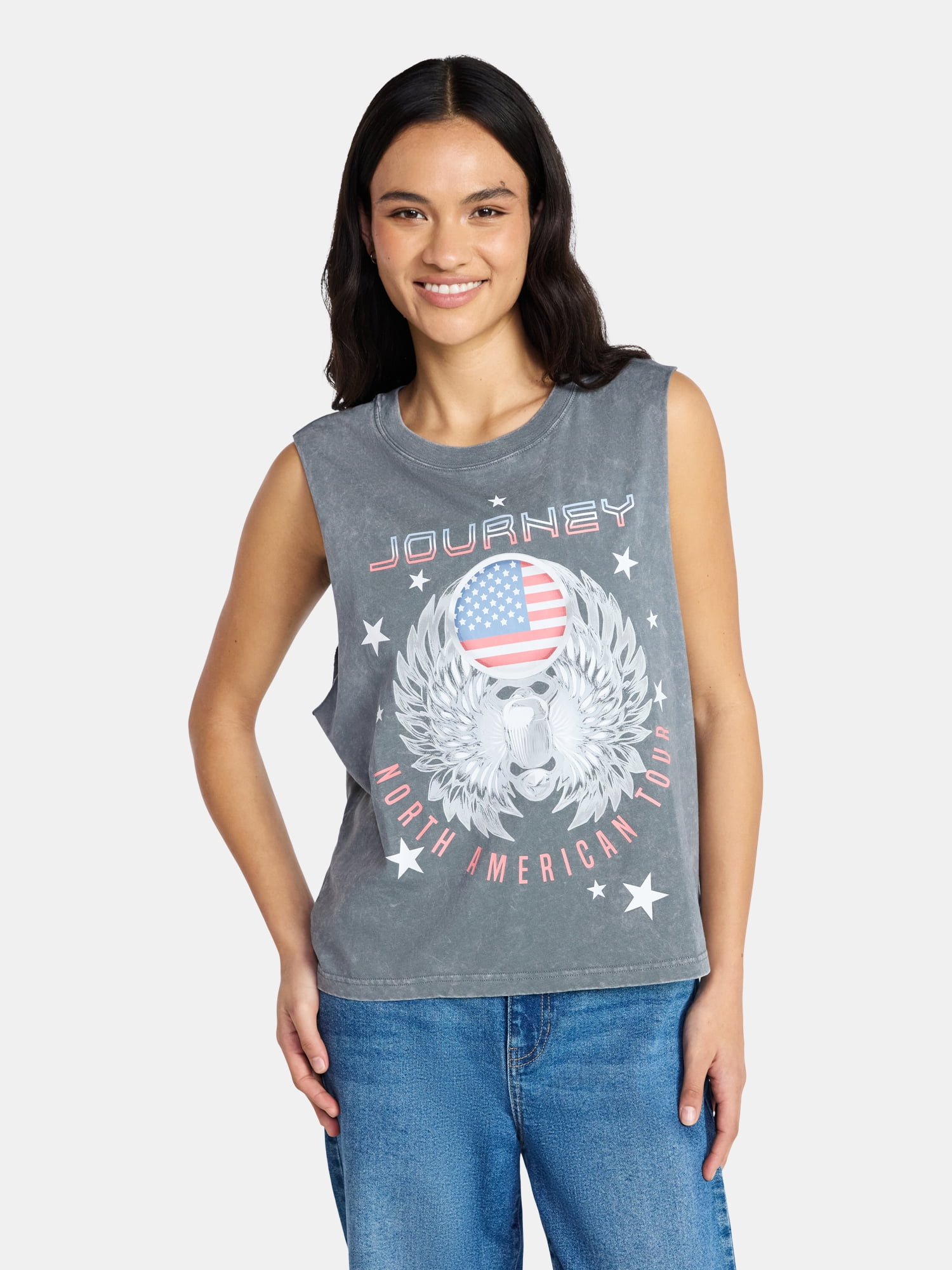 Women's Muscle Tank Top, Sizes XXS-4X