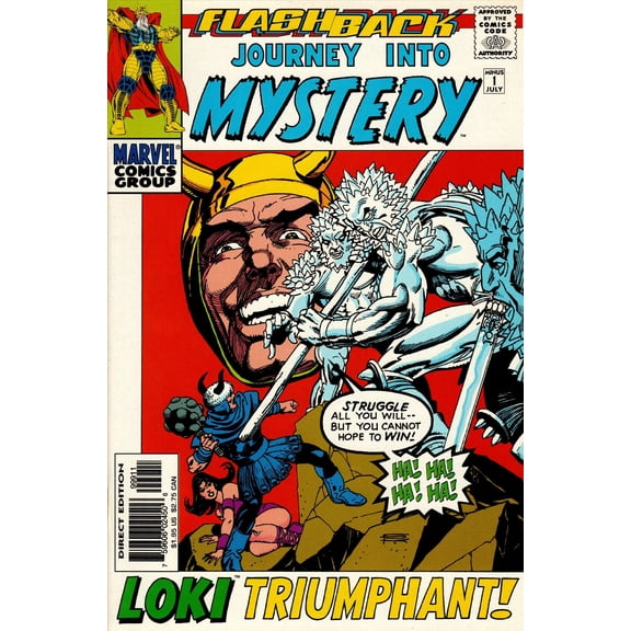 Journey into Mystery (1st Series) #Minus 1 VF ; Marvel Comic Book