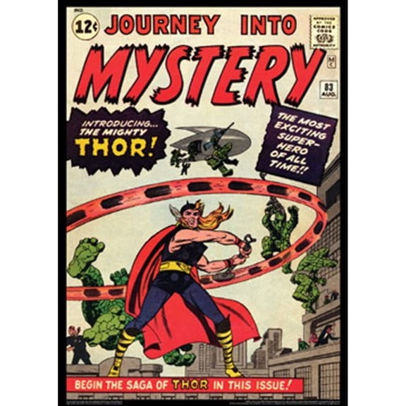 Journey into Mystery #83: Vintage Marvel Poster Series Asgard Press