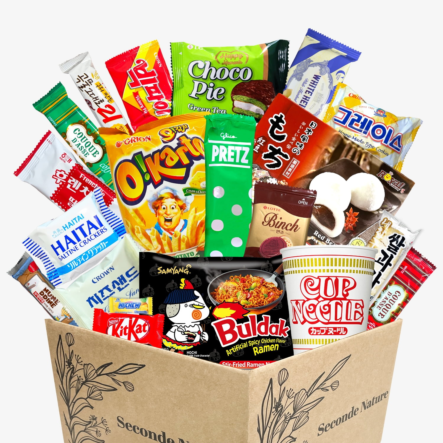 Journey of Asia "Seri's Choice KOREAN/JAPANESE snacks" Box 20 Count