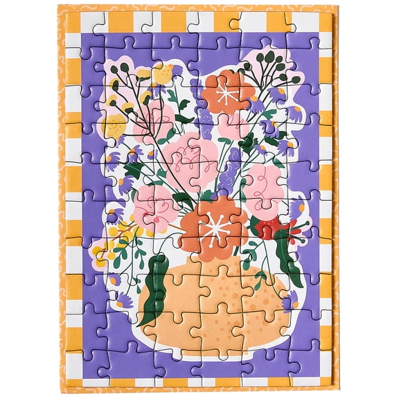 Journey of Something: Just Because - Greeting Card Jigsaw Puzzle - 6.9 x 5", Write A Message On The Puzzle Back, Interactive Card w/ Gift Envelope