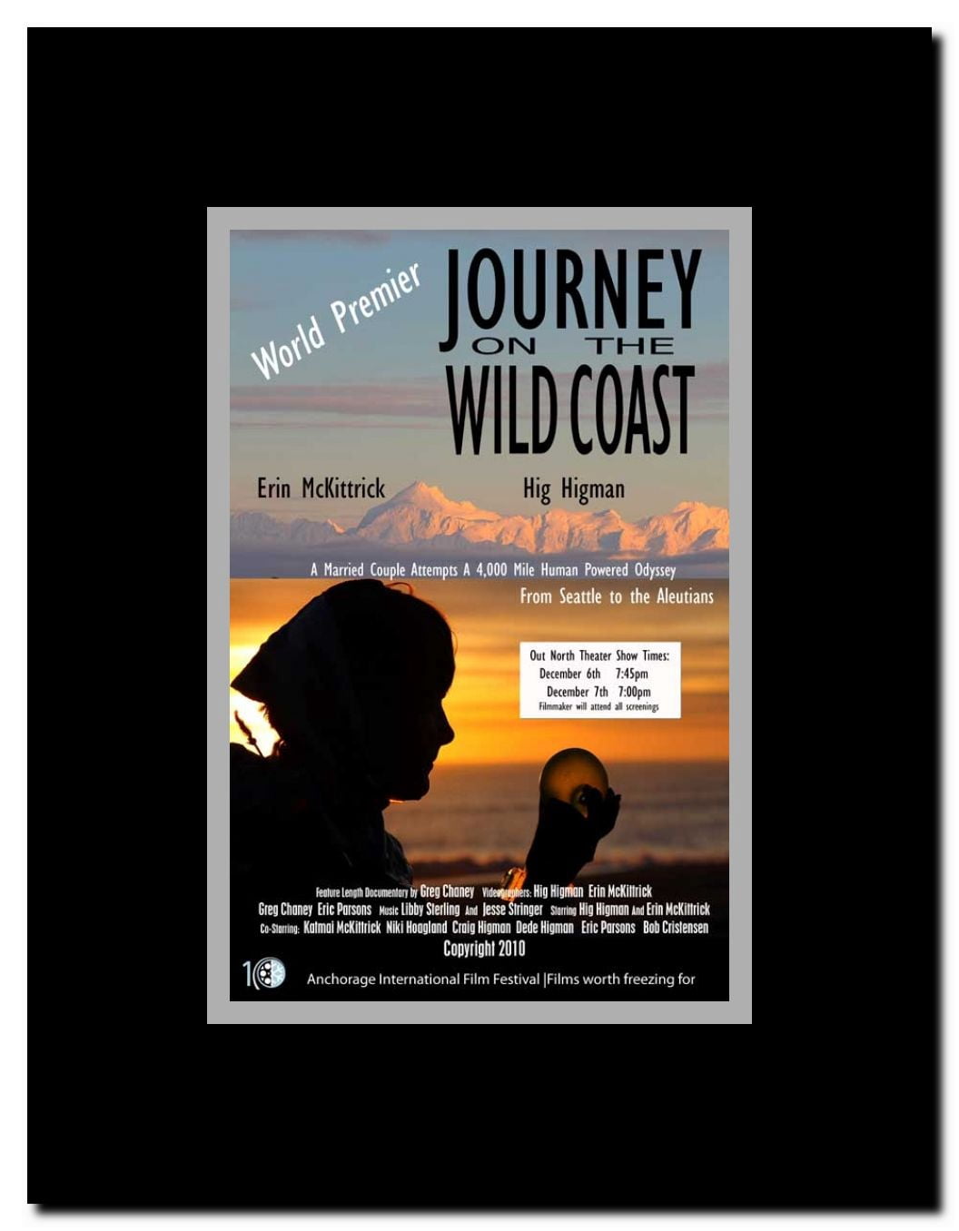 Journey on the Wild Coast Framed Movie Poster