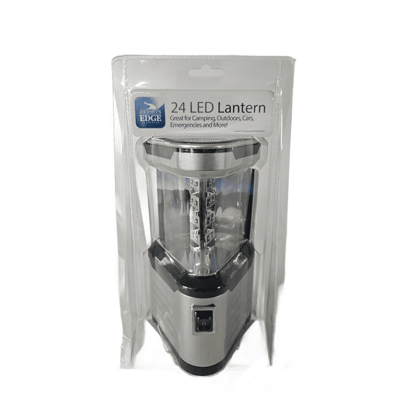 Journey's Edge 24-LED Triangular Camping Lantern Light with Compass