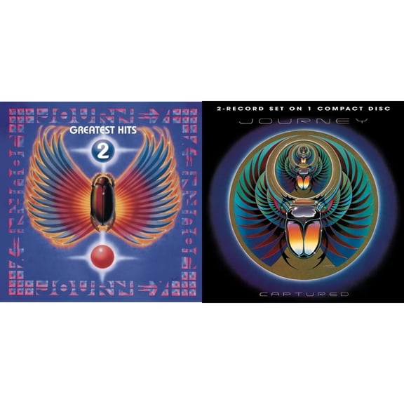 Journey's Greatest Hits Vol.2 & Captured [CD Bundle]