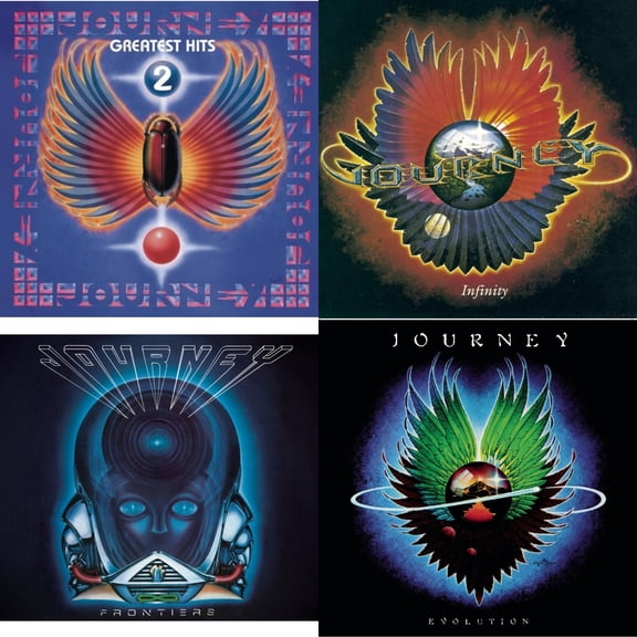 Journey's Greatest Hits Vol.2 & Infinity & Frontiers & Evolution [CD Bundle]