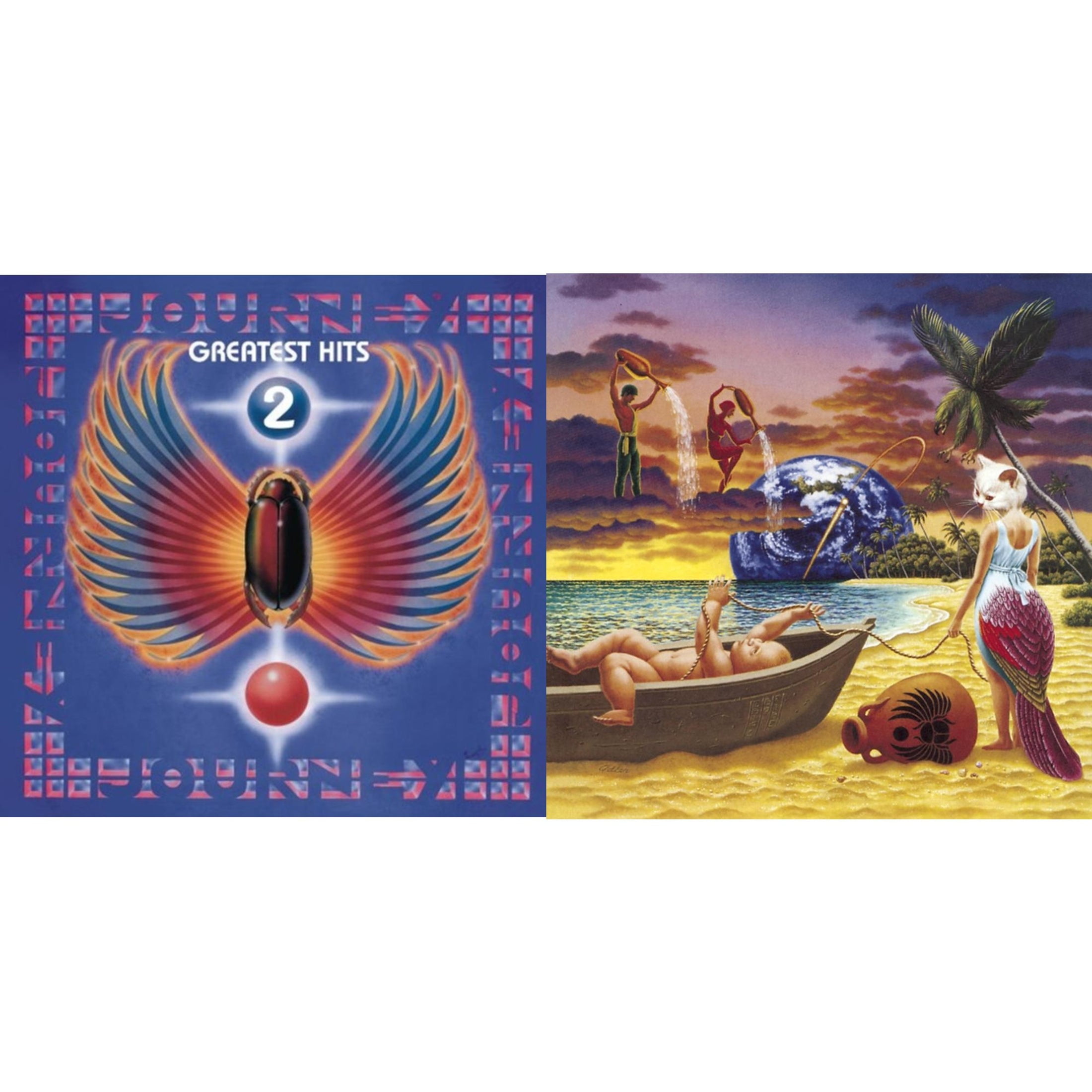 Journey's Greatest Hits Vol.2 & Trial By Fire [CD Bundle] - Walmart.com