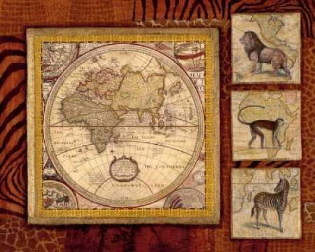 Journey to Africa II Canvas Art - Tava Studios (24 x 30)