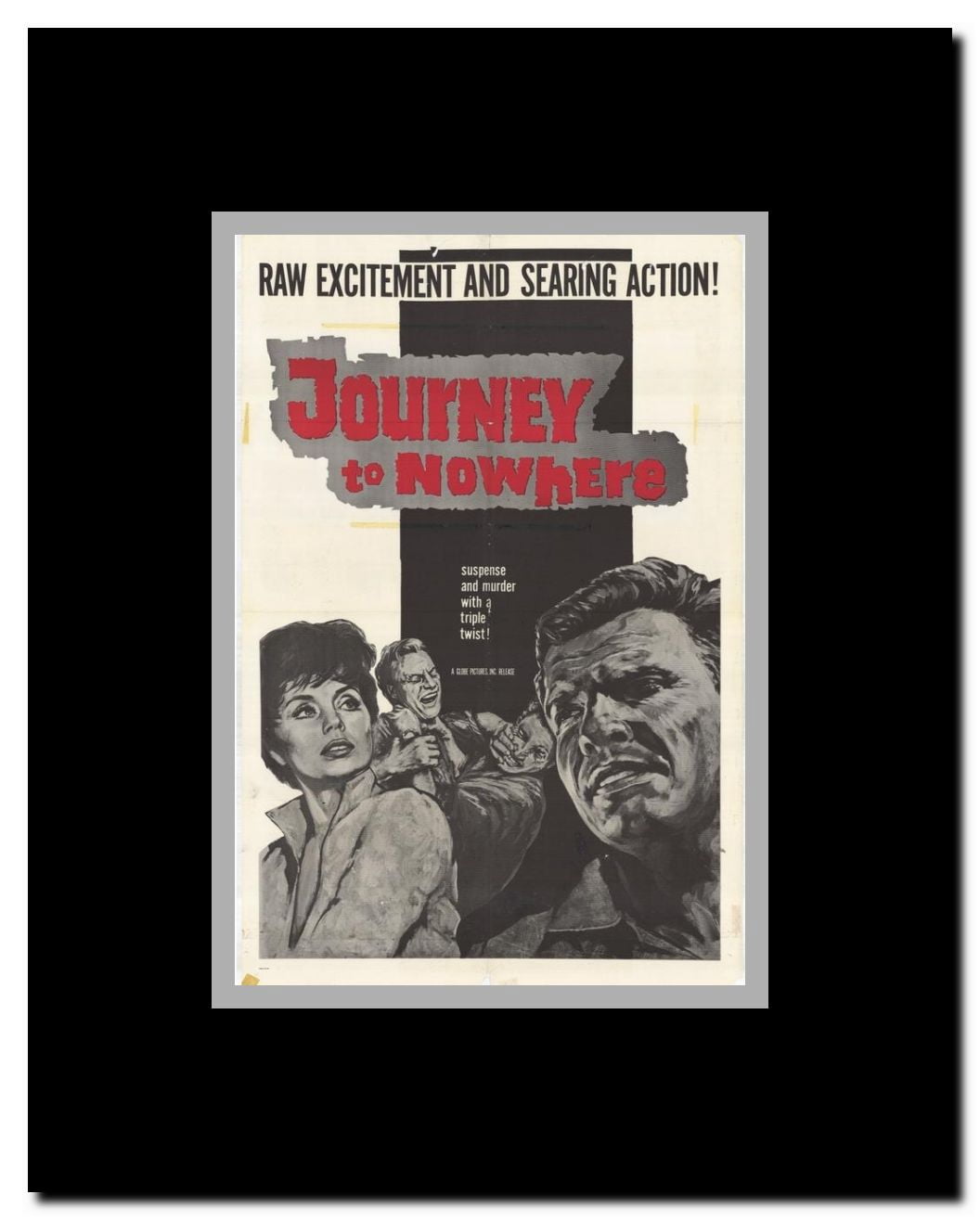 Journey to Nowhere Framed Movie Poster