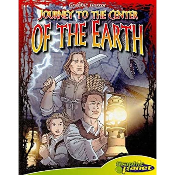 Pre-Owned Journey to the Center of the Earth Graphic Planet: Graphic Horror Library Binding Jules Verne