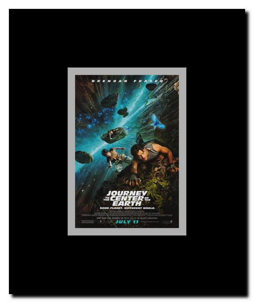 Journey to the Center of the Earth Framed Movie Poster