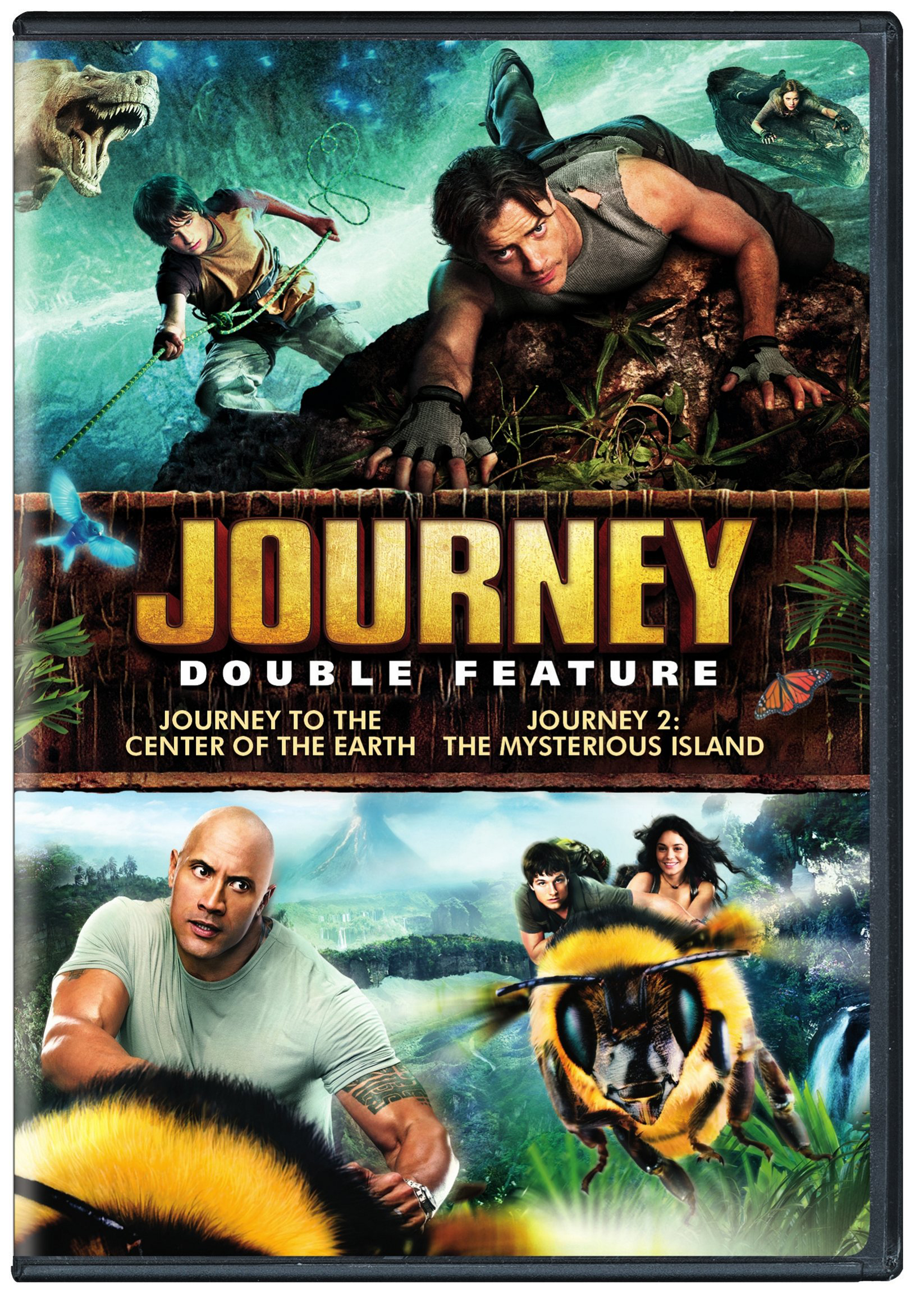 Journey to the Center of the Earth/Journey 2 Mysterious Island [DVD]