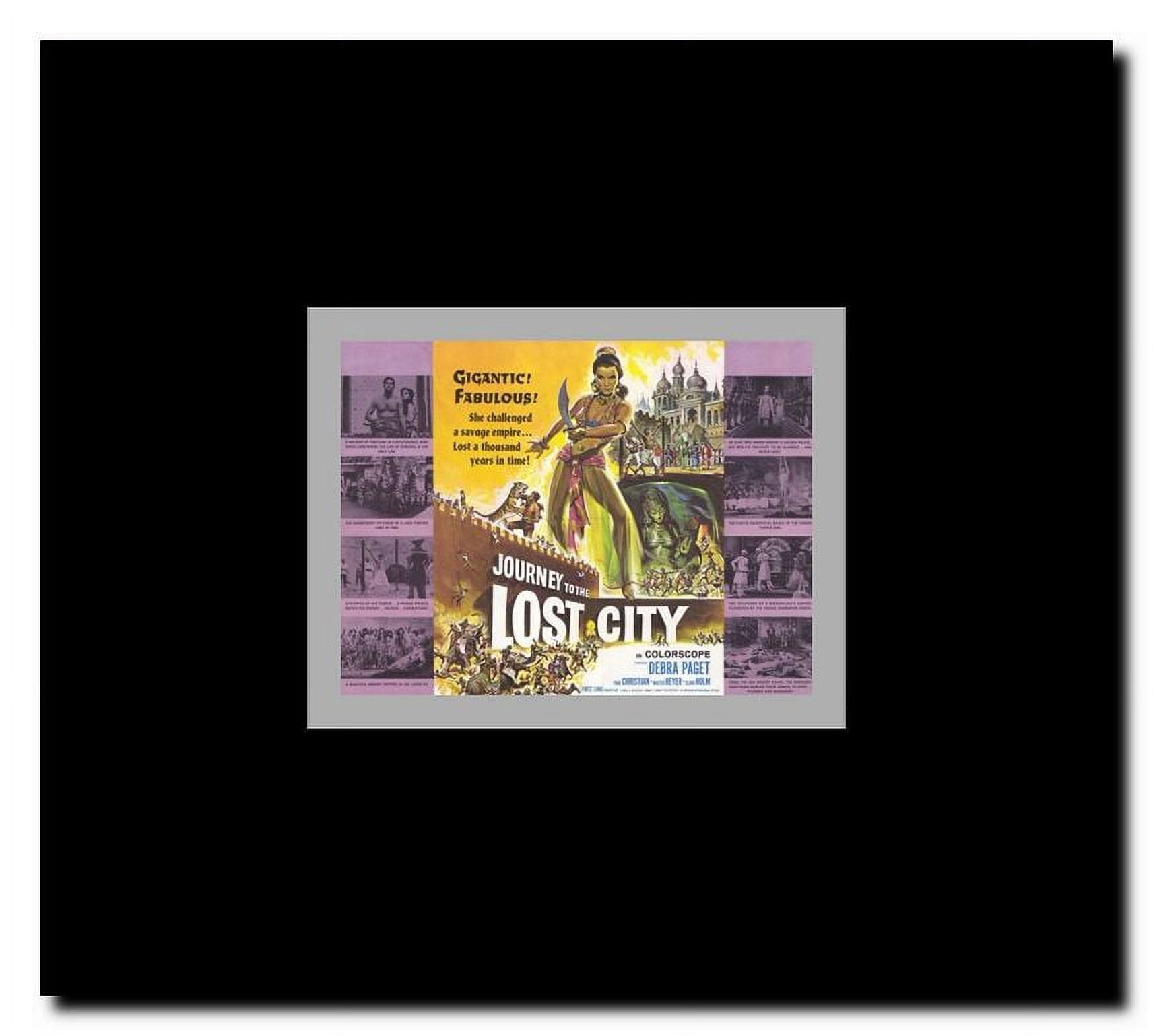 Journey to the Lost City Framed Movie Poster