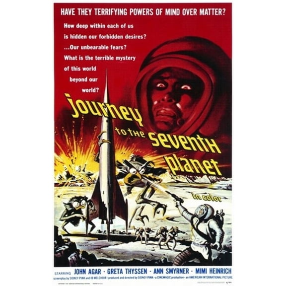Journey to the Seventh Planet Movie Poster (11 x 17) - Item # MOV174179