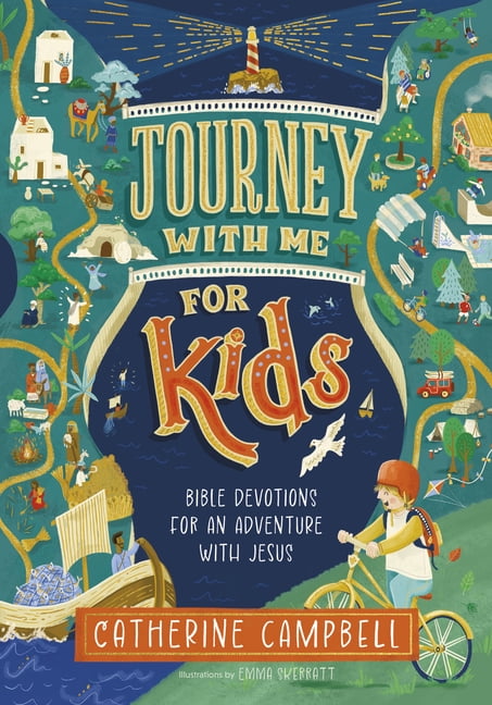 Journey with Me for Kids: Bible Devotions for an Adventure with Jesus, (Hardcover)