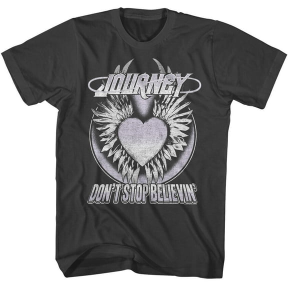 JourneyDon't Stop Believin Heart Men's T Shirt Rock Band Music Merch
