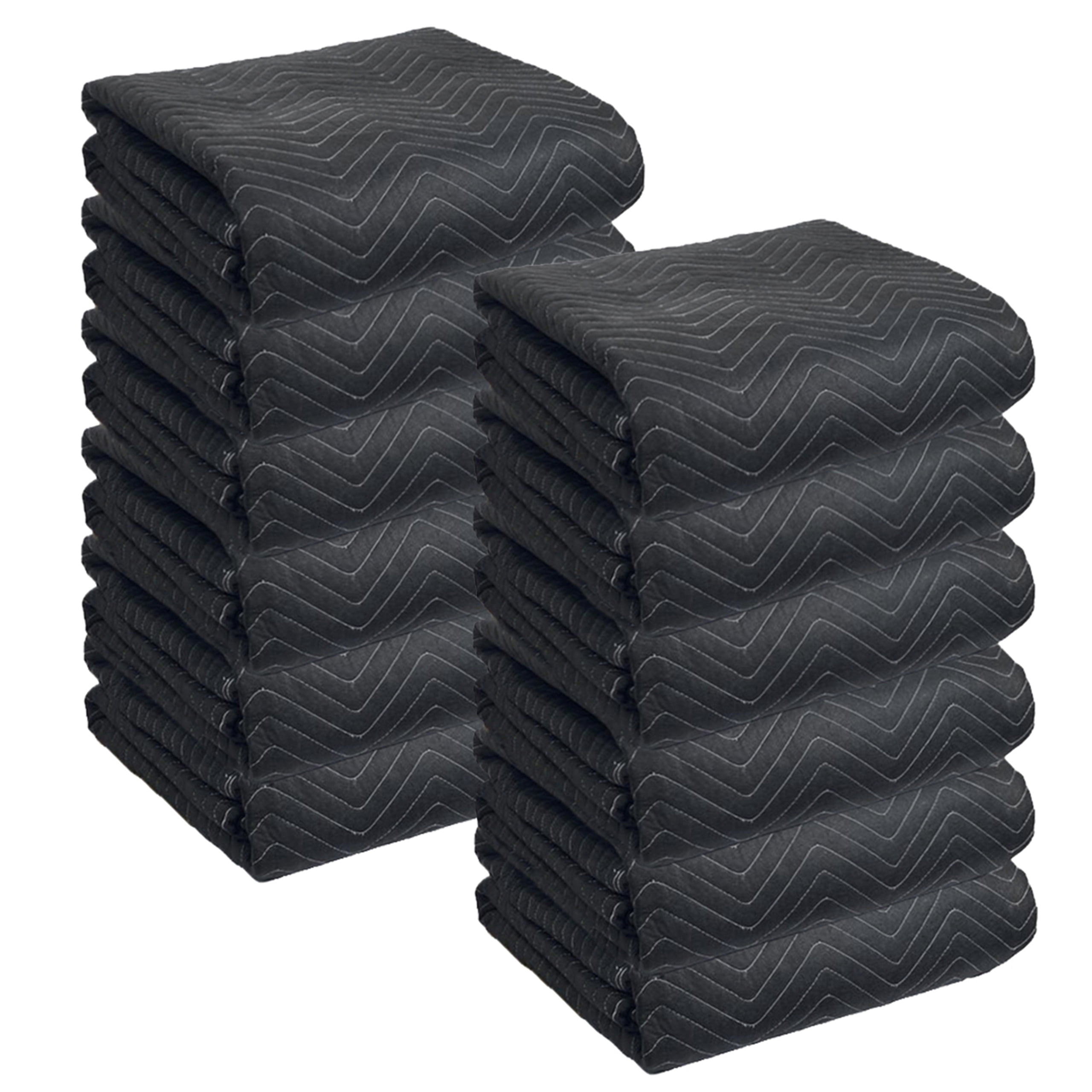 JourneyO Padded Packing & Moving Blankets Heavy Duty 80 x 72 inch (65