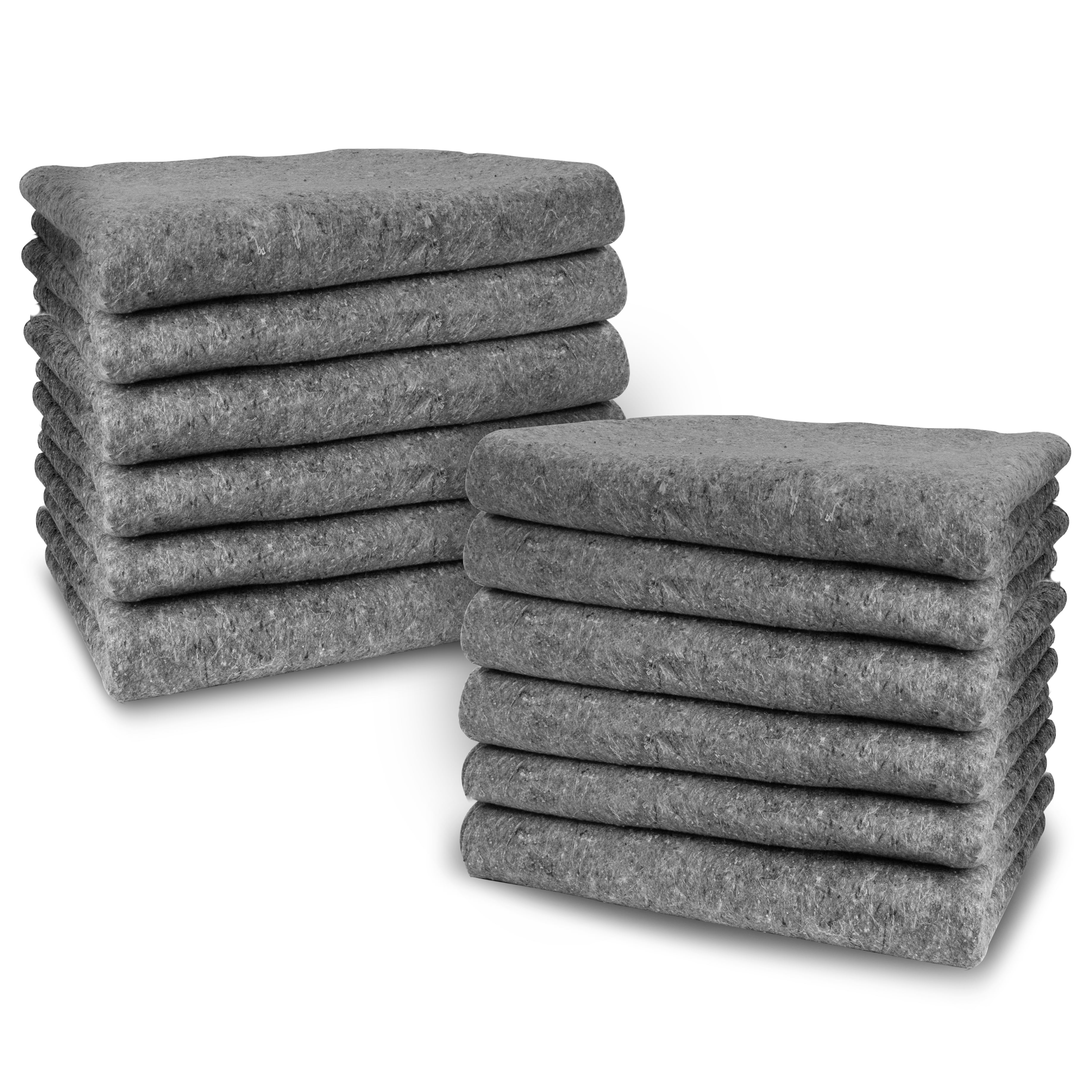 JourneyO Textile Moving & Packing Blankets 12 Pack54" x 72" Furniture